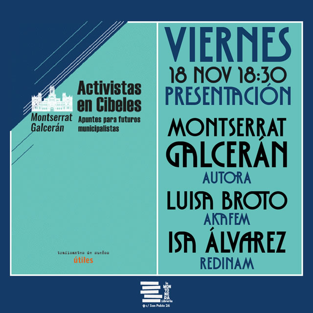 Presentación en La Montonera de